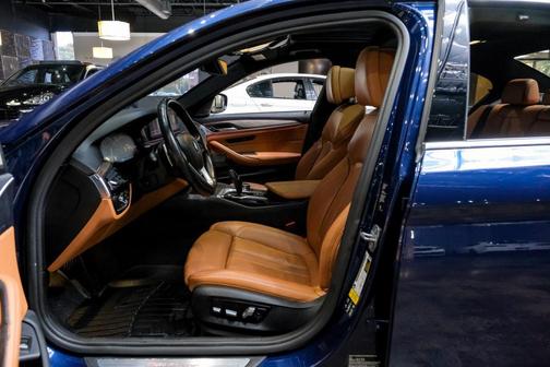 Blue 2019 BMW 540 xDrive