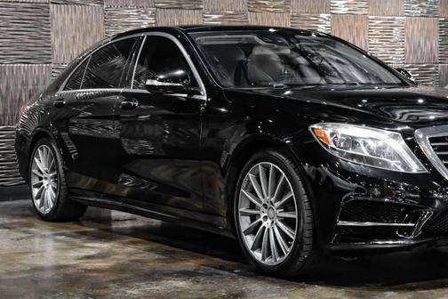 Black 2016 Mercedes-Benz S-Class S 550 Sedan 4D