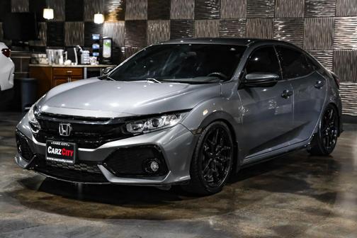 Gray 2018 Honda Civic Sport