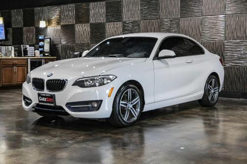 White 2017 BMW 230 230i Coupe 2D