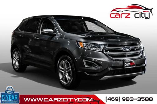 Magnetic Metallic 2017 Ford Edge Titanium
