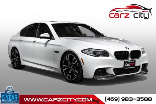White 2016 BMW 550 xDrive