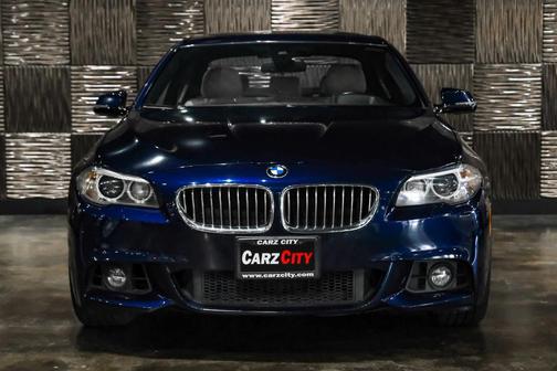 Blue 2016 BMW 528 528i Sedan 4D