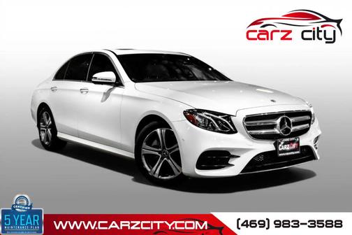 White 2019 Mercedes-Benz E-Class 4MATIC