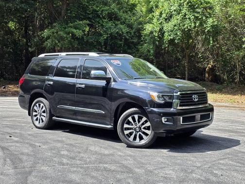 Black 2018 Toyota Sequoia Limited