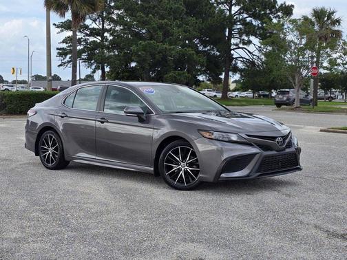 Grey 2022 Toyota Camry SE