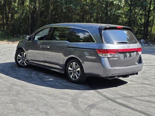 Grey 2014 Honda Odyssey Touring Elite