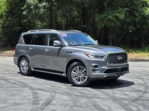 Grey 2020 INFINITI QX80 Luxe