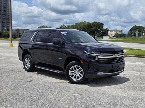 Blue 2021 Chevrolet Tahoe LT