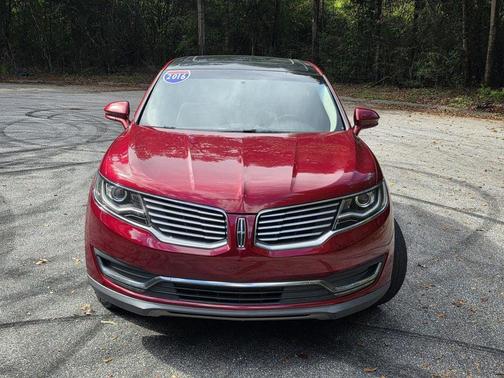 Red 2016 Lincoln MKX Reserve