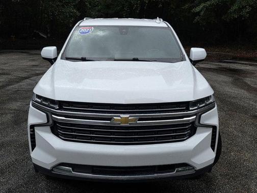 White 2021 Chevrolet Suburban LT
