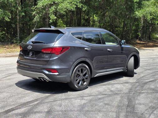 Grey 2017 Hyundai Santa Fe Sport 2.0L Turbo Ultimate