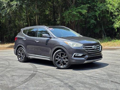 Grey 2017 Hyundai Santa Fe Sport 2.0L Turbo Ultimate
