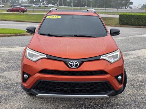 Orange 2016 Toyota RAV4 SE