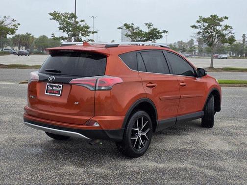 Orange 2016 Toyota RAV4 SE