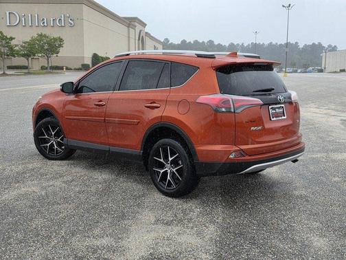 Orange 2016 Toyota RAV4 SE