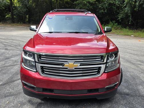 Red 2015 Chevrolet Tahoe LTZ