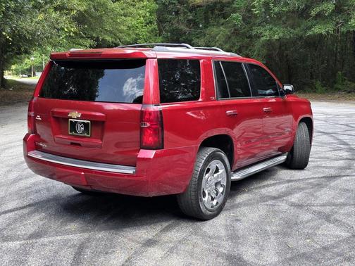 Red 2015 Chevrolet Tahoe LTZ