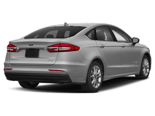 White 2019 Ford Fusion Hybrid SE