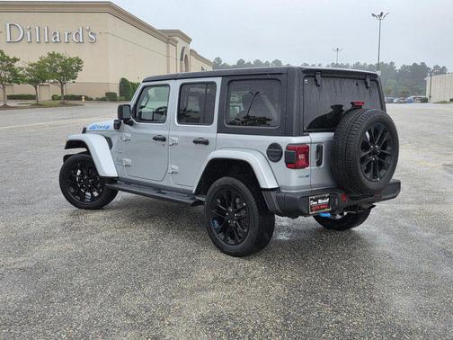 Silver 2023 Jeep Wrangler 4xe Sahara