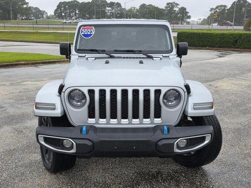 Silver 2023 Jeep Wrangler 4xe Sahara