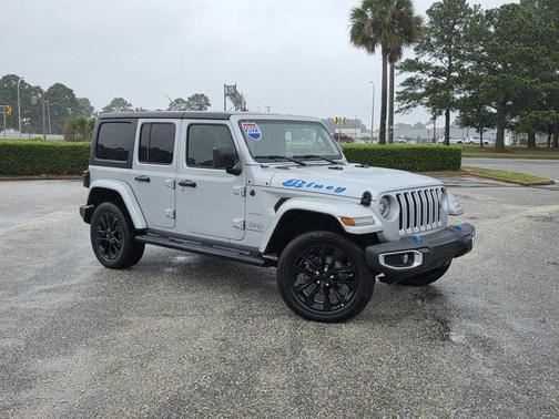 Silver 2023 Jeep Wrangler 4xe Sahara