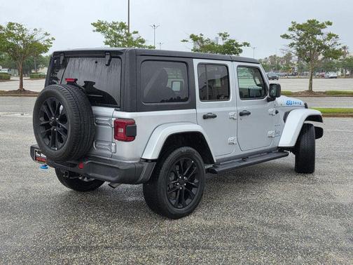 Silver 2023 Jeep Wrangler 4xe Sahara