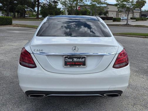 White 2015 Mercedes-Benz C-Class 4dr Sedan C 300 RWD