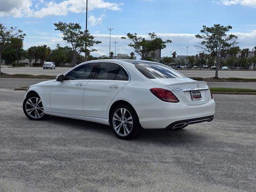 White 2015 Mercedes-Benz C-Class 4dr Sedan C 300 RWD