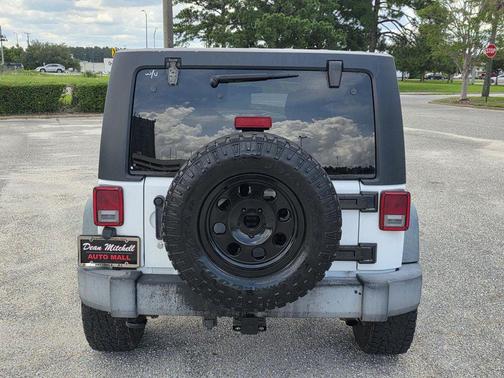 White 2012 Jeep Wrangler Unlimited Sport