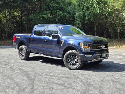Blue 2023 Ford F-150 Tremor