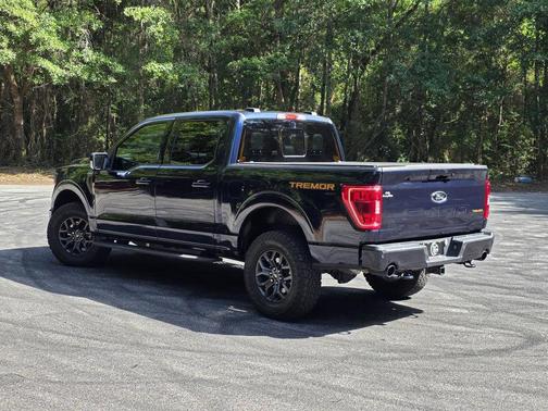 Blue 2023 Ford F-150 Tremor