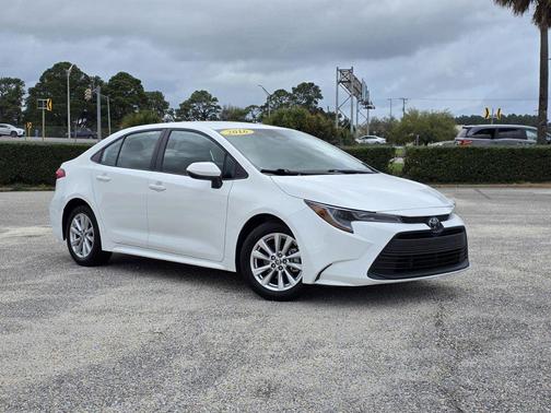 White 2023 Toyota Corolla LE