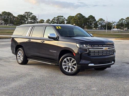Grey 2022 Chevrolet Suburban Premier