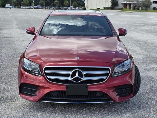 Red 2019 Mercedes-Benz E-Class E 300 RWD Sedan