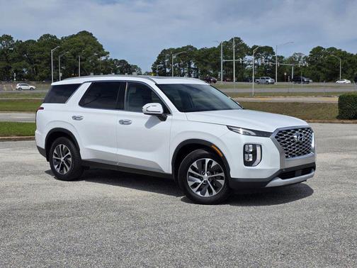 White 2020 Hyundai PALISADE SEL