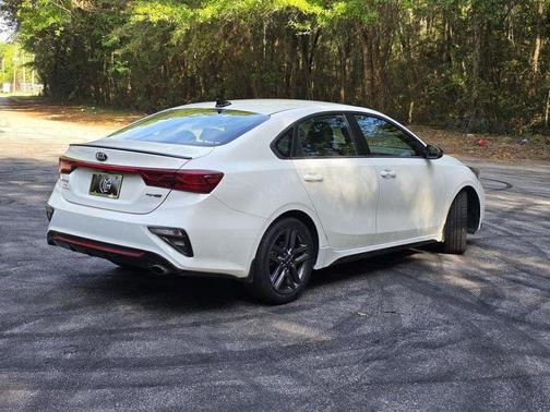 White 2021 Kia Forte GT-Line