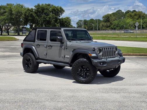 Grey 2020 Jeep Wrangler Unlimited Sport