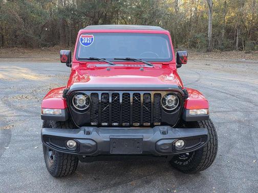 Red 2021 Jeep Gladiator Sport