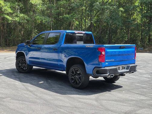 Blue 2022 Chevrolet Silverado 1500 LT Trail Boss