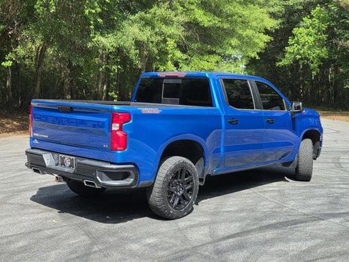 Blue 2022 Chevrolet Silverado 1500 LT Trail Boss