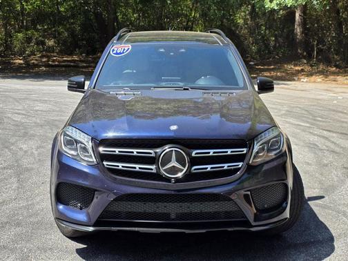 Blue 2017 Mercedes-Benz GLS 550 Base 4MATIC