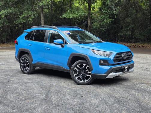 Blue 2021 Toyota RAV4 Adventure