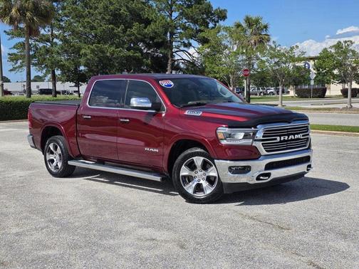 Red 2019 RAM 1500 Laramie