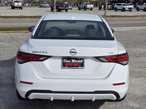White 2023 Nissan Sentra SV