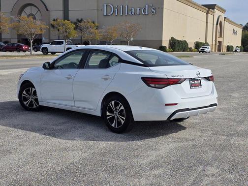 White 2023 Nissan Sentra SV