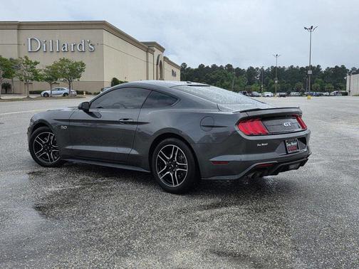 Grey 2019 Ford Mustang GT
