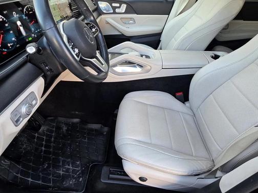 Blue 2021 Mercedes-Benz GLS 450 4MATIC