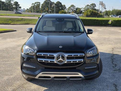 Blue 2021 Mercedes-Benz GLS 450 4MATIC