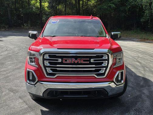 Red 2021 GMC Sierra 1500 SLT